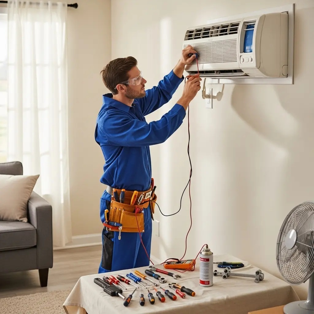 Akyazı Grundig Grundig klima gaz dolumu ve bakım – Enerji verimliliği artırıldı. - Teknik servis örneği
